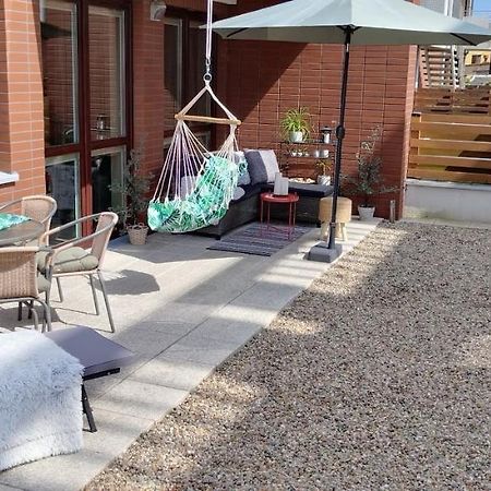 Appartamento Apartament Amber Z Duzym Tarasem Kołobrzeg Esterno foto