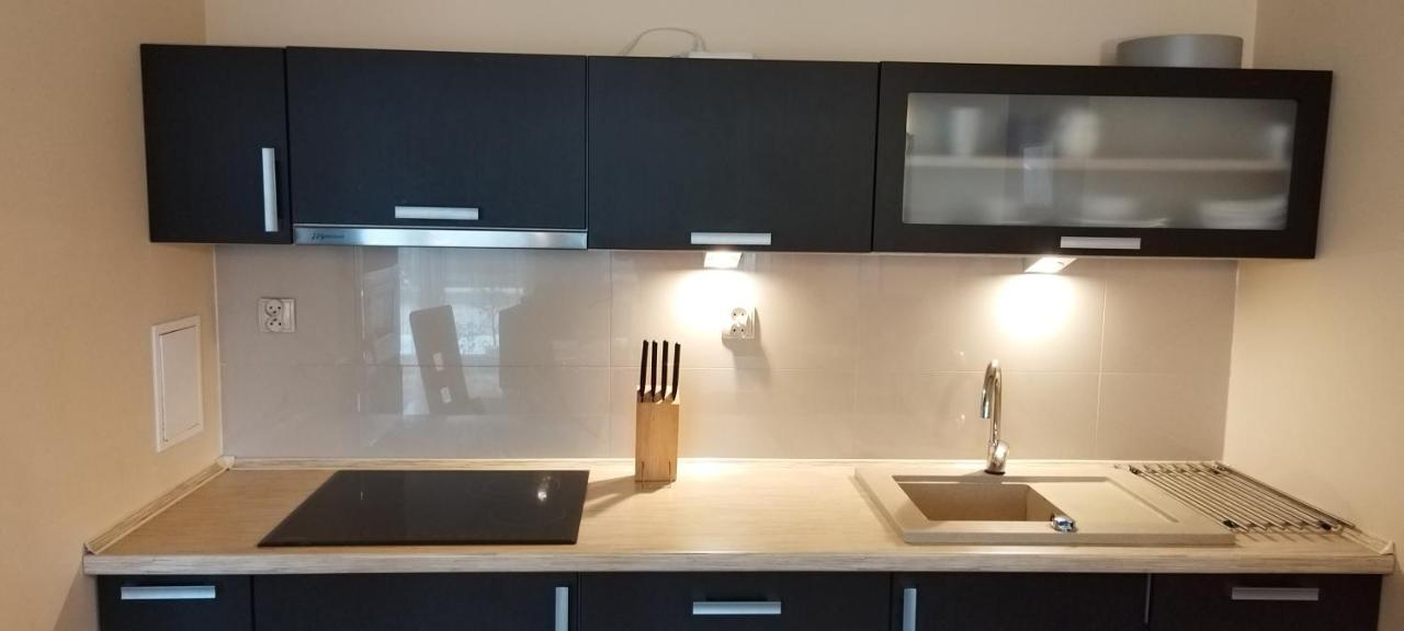 Appartamento Apartament Amber Z Duzym Tarasem Kołobrzeg Esterno foto