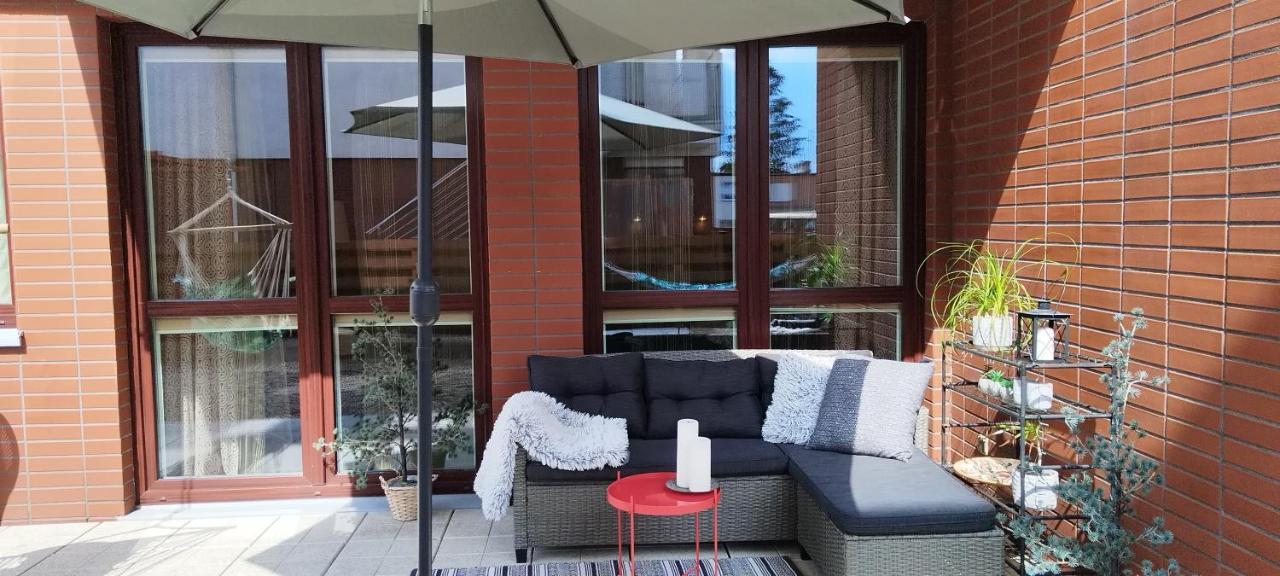 Appartamento Apartament Amber Z Duzym Tarasem Kołobrzeg Esterno foto