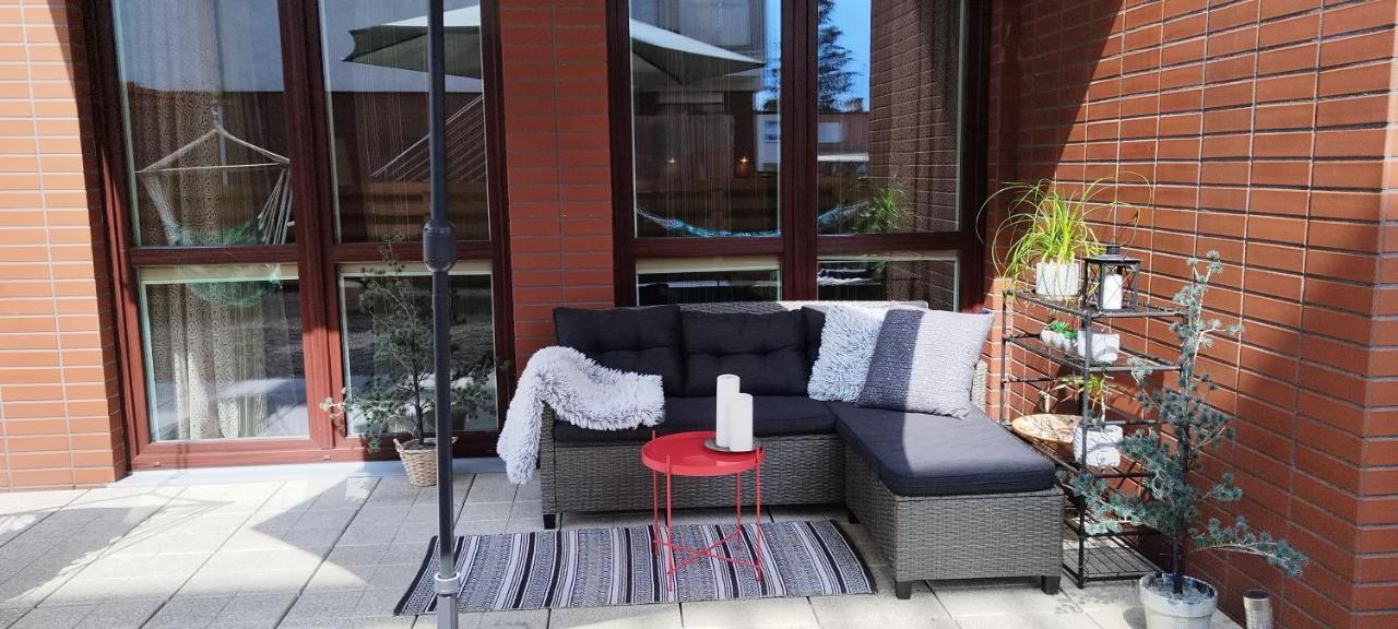 Appartamento Apartament Amber Z Duzym Tarasem Kołobrzeg Esterno foto